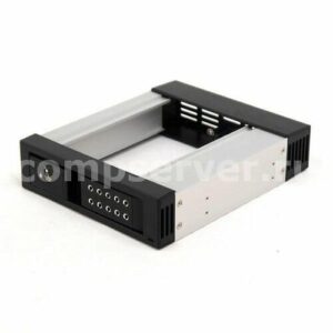 Корзина Negorack NR-BP1100SS-BK для накопителей 3.5 SAS/SATA (HDD и SSD). Установка в стандартный отсек 5.25