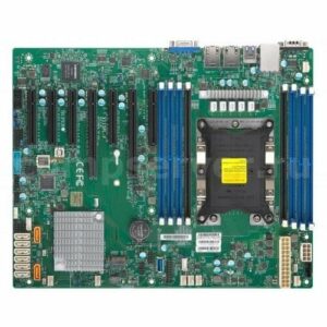 Материнская плата Supermicro X11SPL-F, ATX, LGA3647 (165W TDP), iC621, 8xDDR4, 8xSATA (RAID 0,1,5,10), 1хМ.2, 2x1GbE, IPMI, VGA
