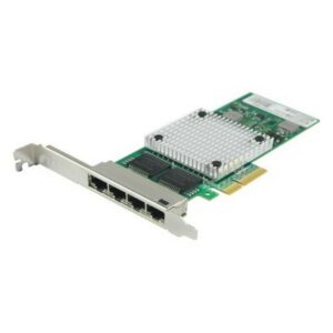 4-х портовый 10/100/1000 Мбит/сек, PCI-E адаптер Ethernet (RJ45), на базе чипа Intel i350