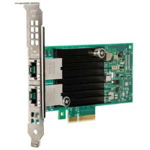2-х портовый 10/100/1000/10000 Мбит/сек, PCI-E адаптер Ethernet (RJ-45), чип Intel X550
