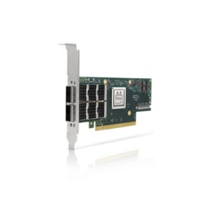2-х портовый 100GbE PCI-E 4.0 адаптер Ethernet (QSFP56), на базе чипа Mellanox, ConnectX-6VPI