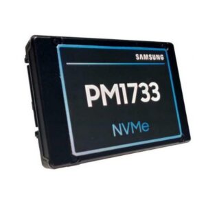 SSD 3.8TB NVMe U.2 Samsung PM1733 Gen4, 2.5" Read/Write: 7000/3800 Mb/s, 3D TLC, (DWPD 1), 7000 TBW, 15мм