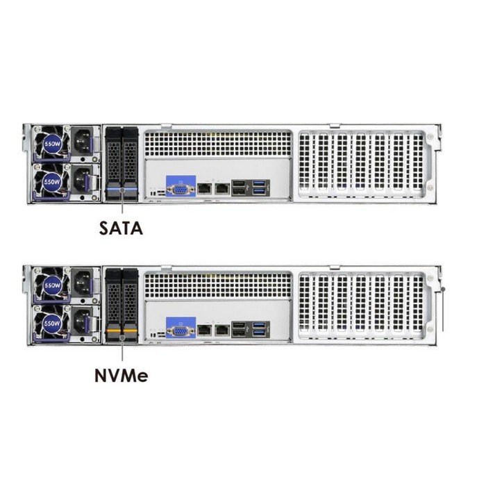 Сервер Chenbro RM238 2x Xeon Scalable Gen4/Gen5 2SG5-2UN24HR-CH — изображение 3