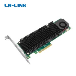 Плата расширения для 2xM.2 NVMe SSD, (RAID 0, 1) PCIe Gen3 x8, LRNV9541-2IR Lr-link