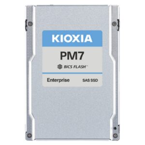 SSD 1.6TB Kioxia РM7-V Enterprise SAS-4 (22 Gbit/s) BiCS FLASH TLC R4200/W3400MB/s MTTF 2500000 (DWPD 3) 15mm