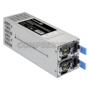 Блок питания 2x550W с резервированием ExeGate, 2U, APFC, КПД 94% (80 PLUS Platinum), Industrial-RTS550