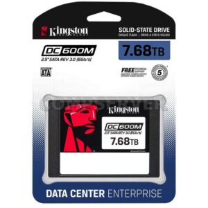 ssd 480gb kingston dc600m enterprise, sata, r560/w470 mb/s, iops 94k/41k, 3d tlc, (1.66 dwpd 3y), 876tbw