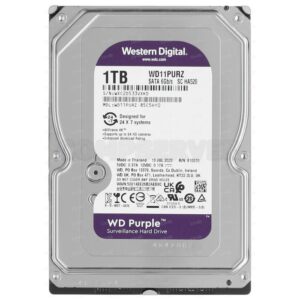 HDD 1TB SATA III (6 Гбит/с) 5400 об/мин 3,5" 64MB buffer, Western digital Purple