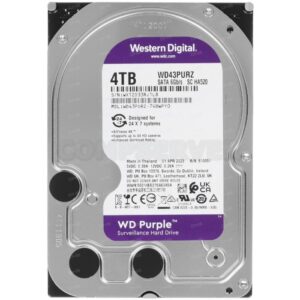 HDD 4TB SATA III (6 Гбит/с) 5400 об/мин 3,5" 256MB buffer, Western digital Purple