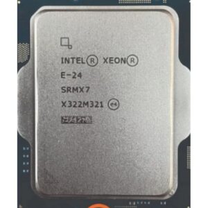 Intel Xeon E-2456 (3.30GHz - 5.10GHz, 6 ядер/12 потоков, 18M) LGA1700, DDR5-4800, (Raptor Lake), TDP-80W