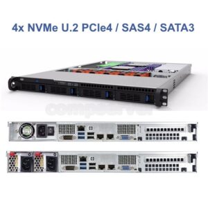 Сервер CS-104650N 1x Xeon Scalable Gen2 1SG2-1U650R-NVMe