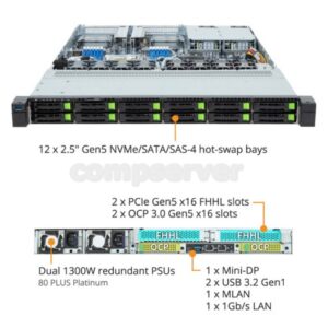 Сервер Gigabyte R163-Z35-ACC1