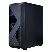 Корпус 1STPLAYER FIREROSE F3-A, Midi Tower, ATX/mATX, без БП, стекло, чёрный (F3-A-BK-4F1) — фото 3