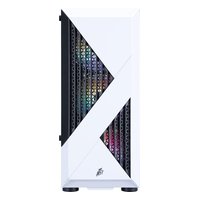 Корпус 1STPLAYER FIREROSE F3-A, Midi Tower, ATX/mATX, без БП, стекло, белый (F3-A-WH-4F1) — фото 1