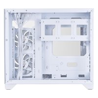 Корпус 1STPLAYER MEGAVIEW MV6-TP, Mini Tower, mATX/Mini-ITX, без БП, стекло, белый (MV6-TP-WH) — фото 2