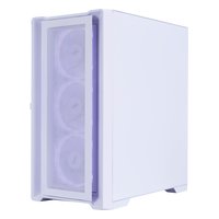 Корпус 1STPLAYER TRILOBITE T4, Mini Tower, mATX, без БП, стекло, белый (T4-WH-4FS7-W) — фото 3
