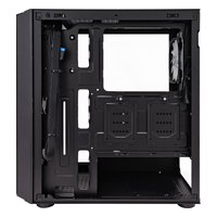 Корпус 1STPLAYER TRILOBITE T7-P, Midi Tower, ATX/mATX/Mini-ITX, без БП, стекло, чёрный (T7-P-BK-4F1) — фото 4