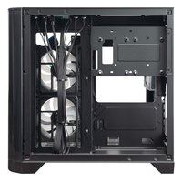 Корпус 1STPLAYER UVIEW UV5, Mini Tower, mATX/Mini-ITX, без БП, стекло, чёрный (UV5-BK) — фото 4