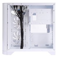 Корпус 1STPLAYER UVIEW UV5, Mini Tower, mATX/Mini-ITX, без БП, стекло, белый (UV5-WH) — фото 4