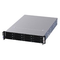Корпус Ablecom CS-R29-05P, Rack 2U, E-ATX/ATX/mATX/Mini-ITX, 12× hot-swap 3,5", 2× hot-swap 2,5", бэкплейн перед 3× SFF-8643; зад 2× SATA 7-pin, 7 слотов LP, глубина 647 мм, БП 2×1200 Вт резерв — фото 1