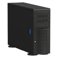 Ablecom CS-W45-02P — Корпус CS-W45 4U, Server Tower, E-ATX/ATX/mATX/Mini-ITX, БП 1200W, чёрный