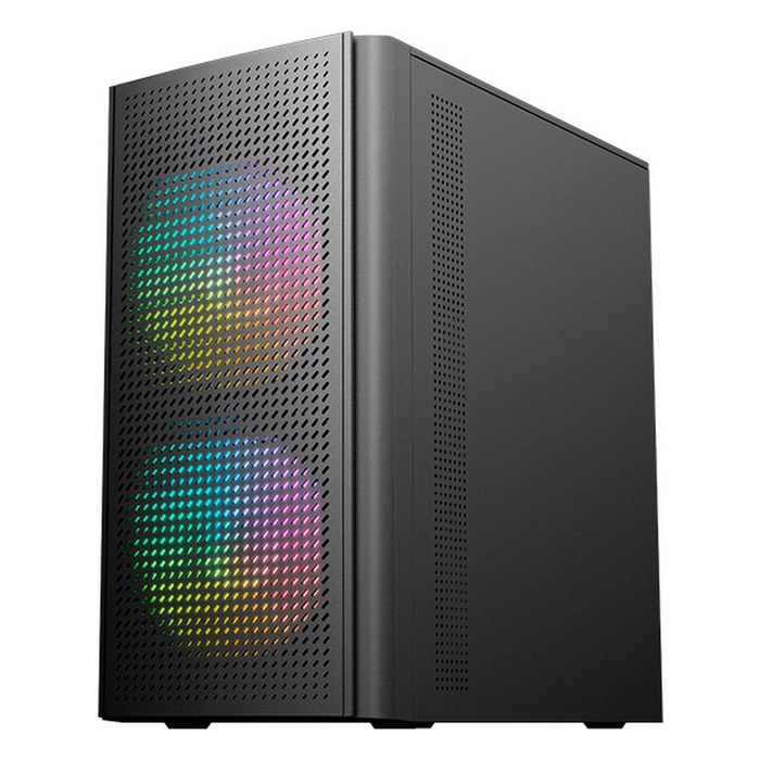 Корпус ACD M2, Mini Tower, mATX/Mini-ITX, БП 500W, чёрный (MO-SG28-S500)