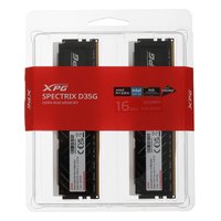 Комплект памяти 2x16GB 3200MHz DDR4 non-ECC DIMM Unbuffered, ADATA SPECTRIX D35G RGB (AX4U320016G16A-DTBKD35G) — фото 4