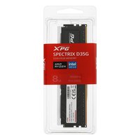 Модуль памяти 8GB 3200MHz DDR4 non-ECC DIMM Unbuffered, ADATA SPECTRIX D35G RGB (AX4U32008G16A-SBKD35G) — фото 4