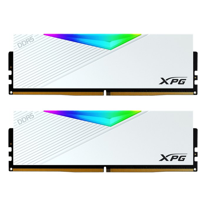 Комплект памяти 2x16GB 6000MHz DDR5 non-ECC DIMM Unbuffered, ADATA LANCER RGB (AX5U6000C3016G-DCLARWH)