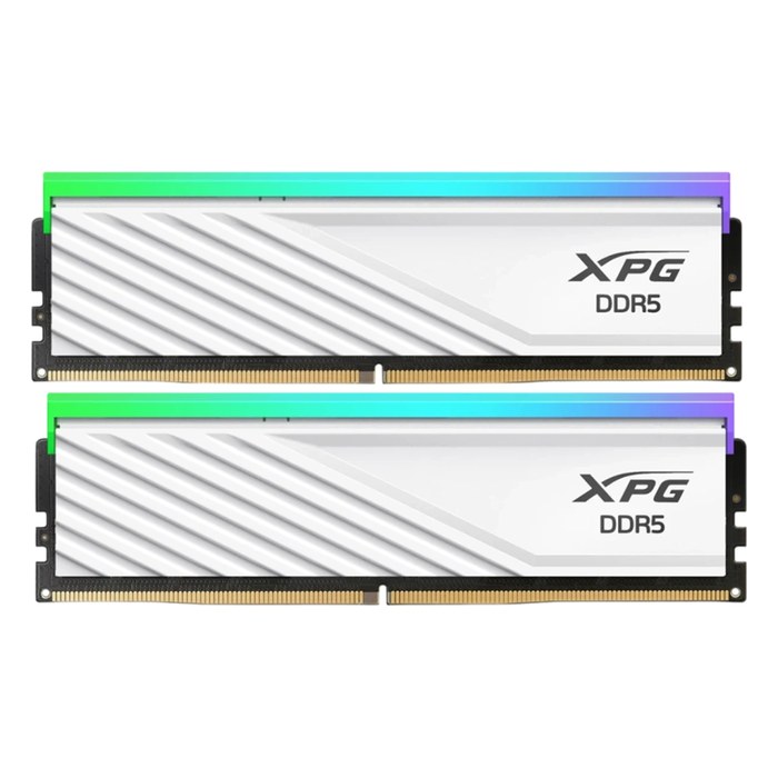 Комплект памяти 2x16GB 6000MHz DDR5 non-ECC DIMM Unbuffered, ADATA LANCER BLADE RGB (AX5U6000C4816G-DTLABRWH)