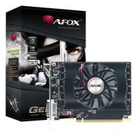 Видеокарта AFOX GeForce GT 1030 2GB GDDR5/64-bit, PCIe 3.0, 1xHDMI+1xDVI, 2 слота, без доп. питания (AF1030-2048D5H6)
