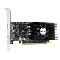 Видеокарта AFOX GeForce GT 1030 2GB GDDR5/64-bit, PCIe 3.0, 1xHDMI+1xDP, 1 слот, низкопрофильная, без доп. питания (AF1030-2048D5L5-V4) — фото 2