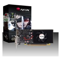 Видеокарта AFOX GeForce GT 1030 2GB GDDR5/64-bit, PCIe 3.0, 1xHDMI+1xDVI, 1 слот, низкопрофильная, без доп. питания (AF1030-2048D5L8) — фото 1