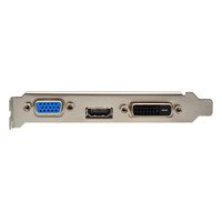 Видеокарта AFOX GeForce GT 710 4GB DDR3/64-bit, PCIe 2.0, 1xHDMI+1xDVI+1xVGA, 1 слот, низкопрофильная, без доп. питания (AF710-4096D3L5-V3) — фото 4