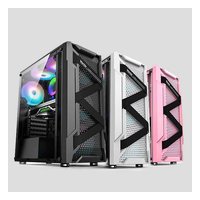Корпус Alseye Warrior, Midi Tower, ATX/mATX/Mini-ITX, без БП, стекло, чёрный (AS.07.0002)
