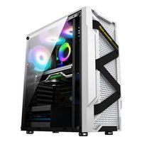 Корпус Alseye Warrior, Midi Tower, ATX/mATX/Mini-ITX, без БП, стекло, белый (AS.07.0004)