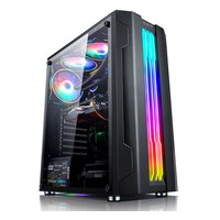 Корпус Alseye Auro 3.0, Midi Tower, ATX/mATX/Mini-ITX, без БП, стекло, чёрный (AS.07.0017)