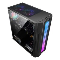 Корпус Alseye Auro 3.0, Midi Tower, ATX/mATX/Mini-ITX, без БП, стекло, чёрный (AS.07.0017) — фото 2