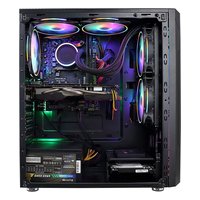 Корпус Alseye Auro 3.0, Midi Tower, ATX/mATX/Mini-ITX, без БП, стекло, чёрный (AS.07.0017) — фото 4
