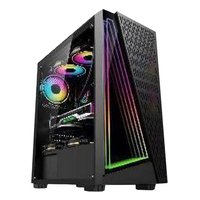 Корпус Alseye X3-B, Midi Tower, ATX/mATX/Mini-ITX, без БП, стекло, чёрный (AS.07.0150)