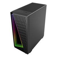 Корпус Alseye X3-B, Midi Tower, ATX/mATX/Mini-ITX, без БП, стекло, чёрный (AS.07.0150) — фото 5