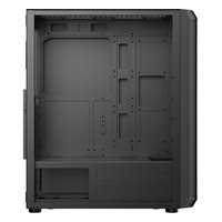 Alseye AS.07.0173 — Корпус Audin, Midi Tower, ATX/mATX/Mini-ITX, без БП, стекло, чёрный — фото 4