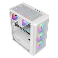 Корпус Alseye Audin, Midi Tower, ATX/mATX/Mini-ITX, без БП, стекло, белый (AS.07.0179) — фото 3