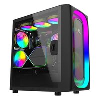 Корпус Alseye Ai-B, Midi Tower, E-ATX/ATX/mATX/Mini-ITX, без БП, стекло, чёрный (AS.07.0237)