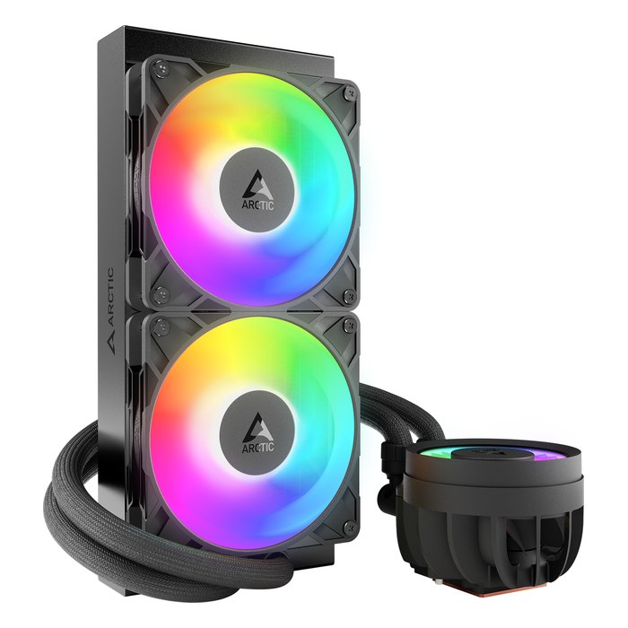 Система жидкостного охлаждения ARCTIC Liquid Freezer III Pro 240 A-RGB Black, радиатор 240 мм, LGA1851/1700, AM5/AM4 (ACFRE00182A)
