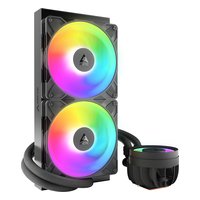 Система жидкостного охлаждения ARCTIC Liquid Freezer III Pro 280 A-RGB Black, радиатор 280 мм, LGA1851/1700, AM5/AM4 (ACFRE00183A) — фото 1