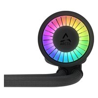 Система жидкостного охлаждения ARCTIC Liquid Freezer III Pro 360 A-RGB Black, радиатор 360 мм, LGA1851/1700, AM5/AM4 (ACFRE00184A) — фото 4