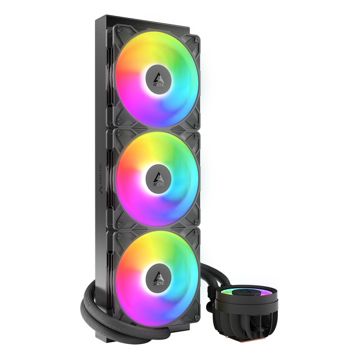 Система жидкостного охлаждения ARCTIC Liquid Freezer III Pro 420 A-RGB Black, радиатор 420 мм, LGA1851/1700, AM5/AM4 (ACFRE00185A)