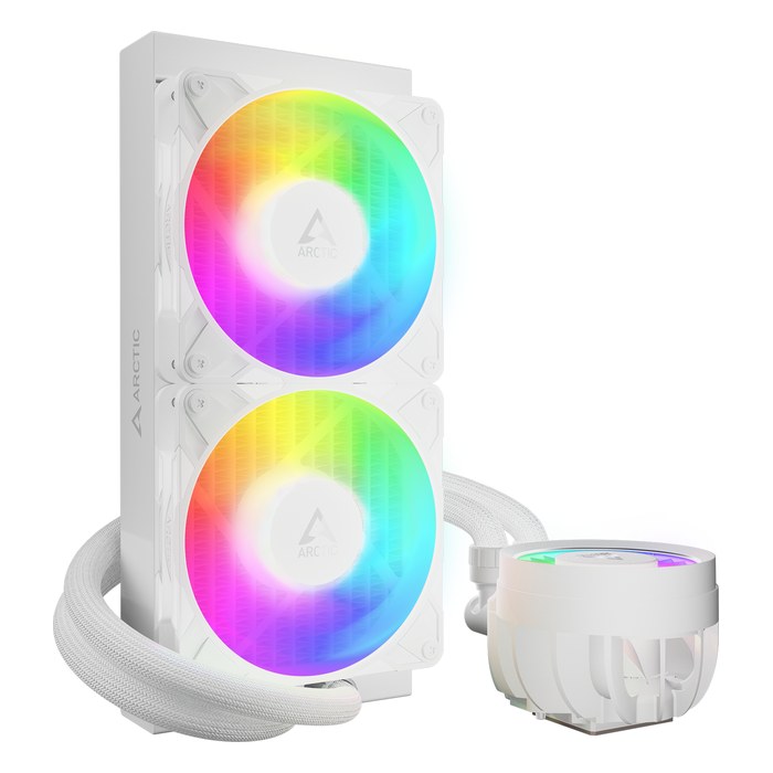 Система жидкостного охлаждения ARCTIC Liquid Freezer III Pro 240 A-RGB White, радиатор 240 мм, LGA1851/1700, AM5/AM4 (ACFRE00186A)