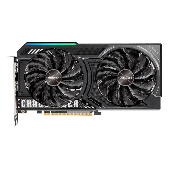 Видеокарта ASRock Radeon RX 9060 Challenger 8GB GDDR6/128-bit, PCIe 5.0, 1xHDMI+2xDP, 2,5 слота, 1x8-pin (RX9060 CL 8G)